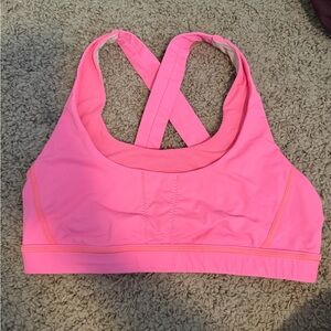 Lululemon Athletica Vibrant Pink Sports Bra